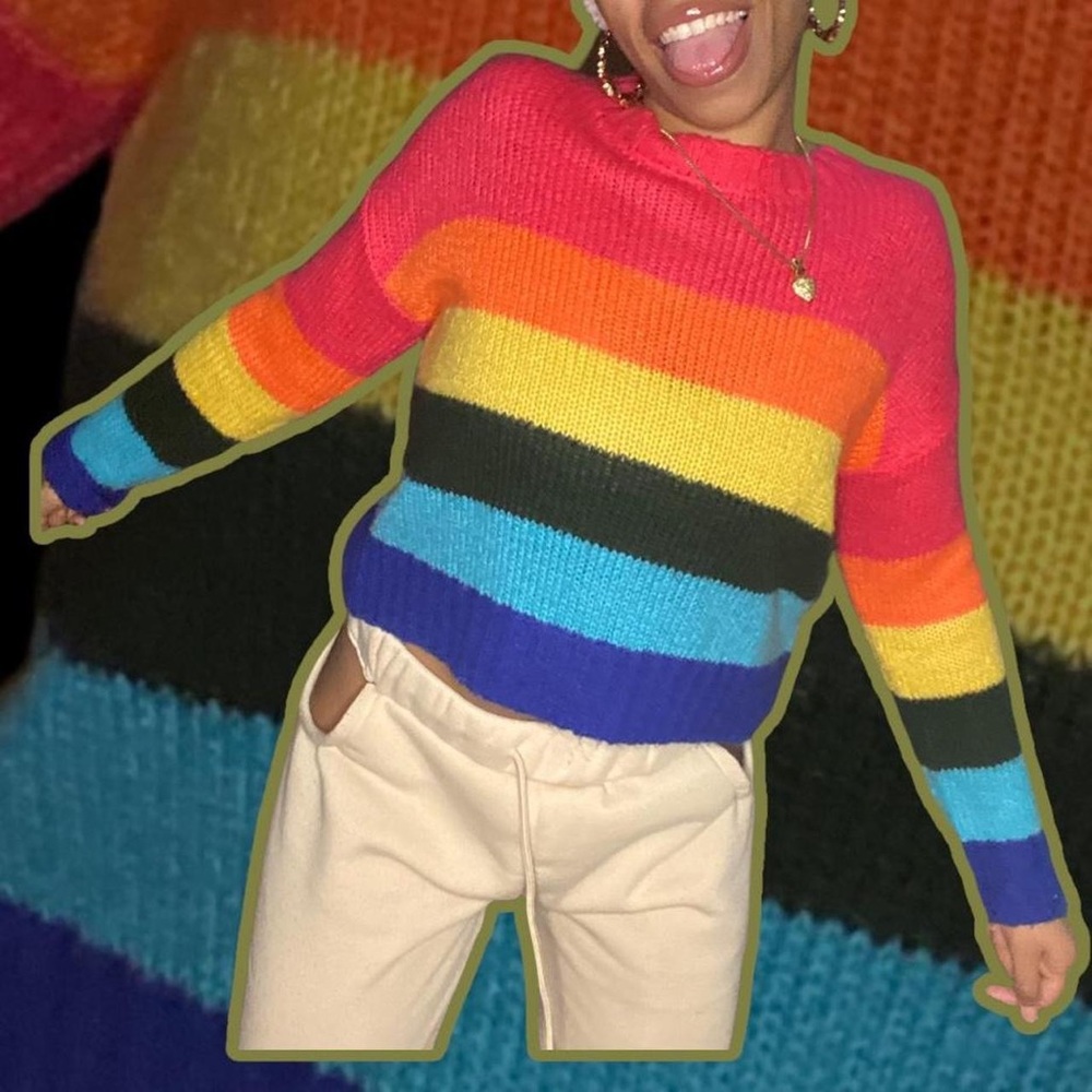 Cozy knit sweater